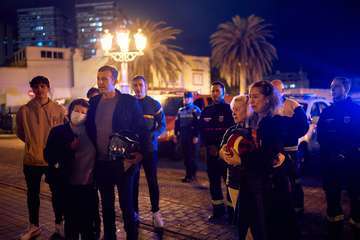Emotivo adiós al bombero José Francisco Sánchez Cazón/TA.